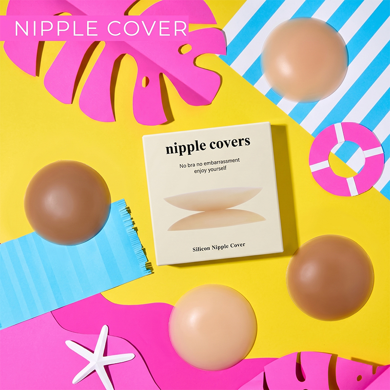 Nipple Cover Pasties - Pacote com 2 Protetores de Mamilo