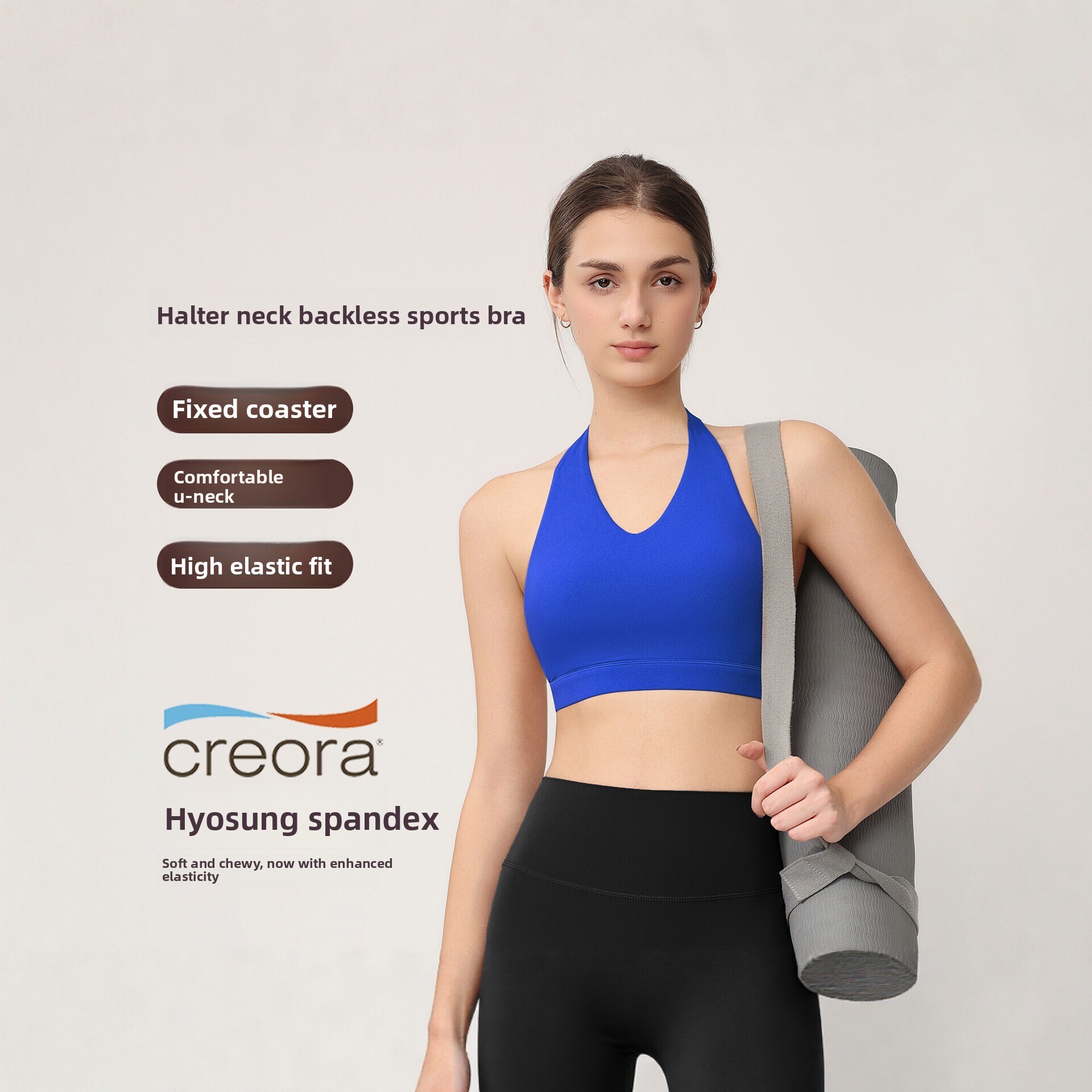Push Up Bra Padded - Sutiã Esportivo Feminino com Alças, Almofadas