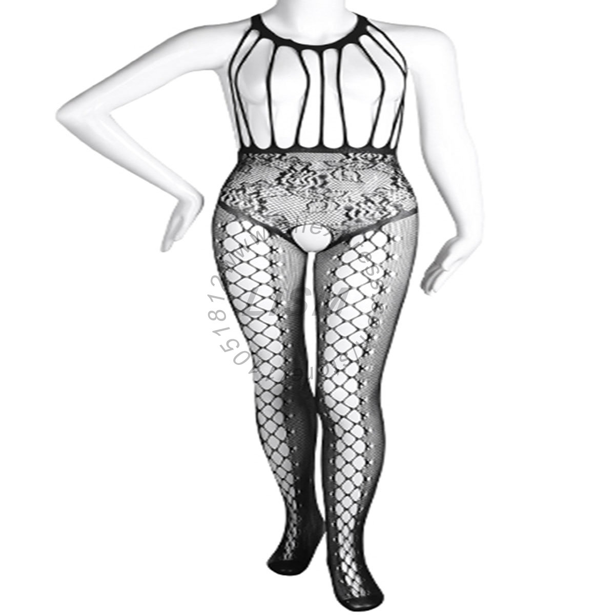 LISM Bodystocking Sexy com Dec - Bodystocking Fishnet avaliação e preço