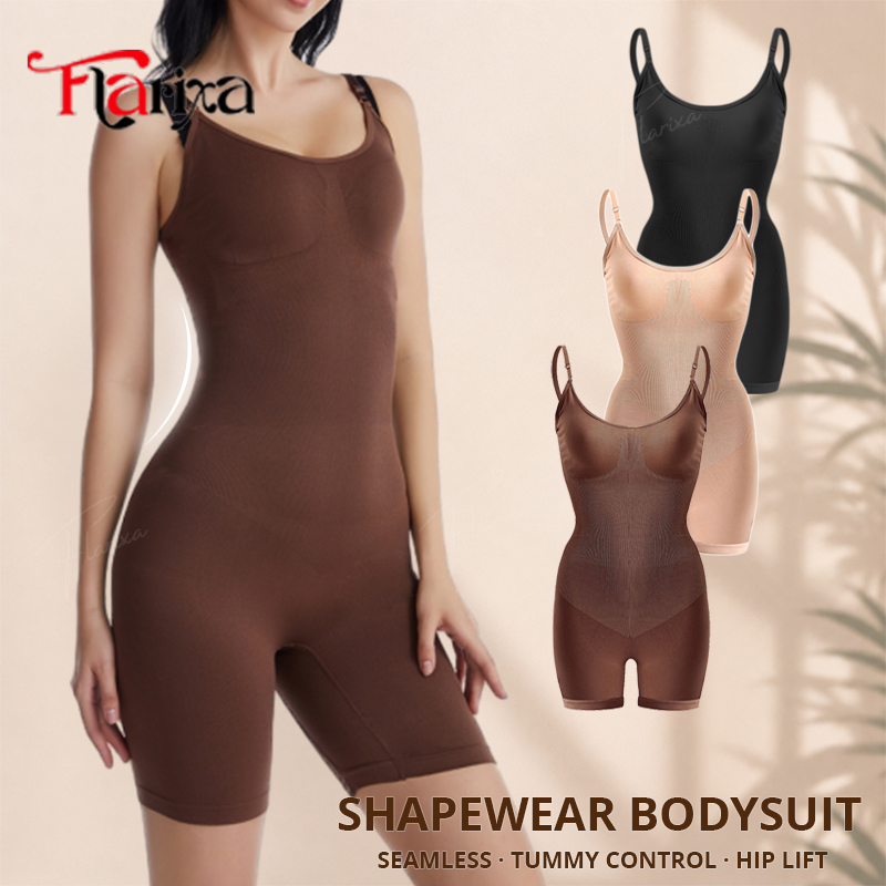 Flarixa Body Shaper Sem Costur - Shapewear Bodysuit Firm avaliação e preço