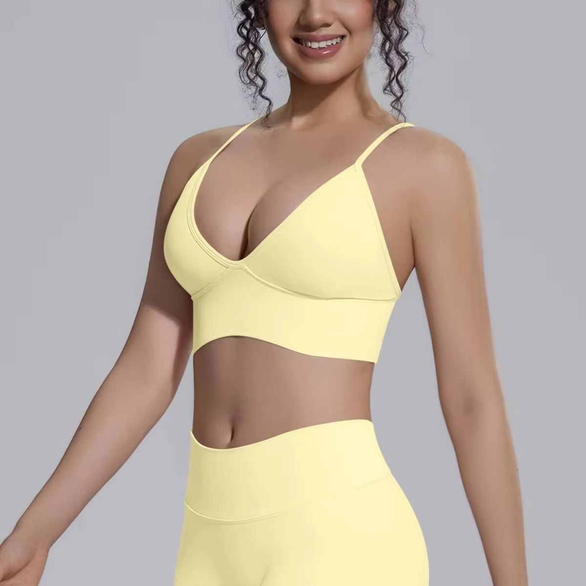 Sutiã de Yoga Feminino para Fi - Push Up Bra Padded avaliação e preço