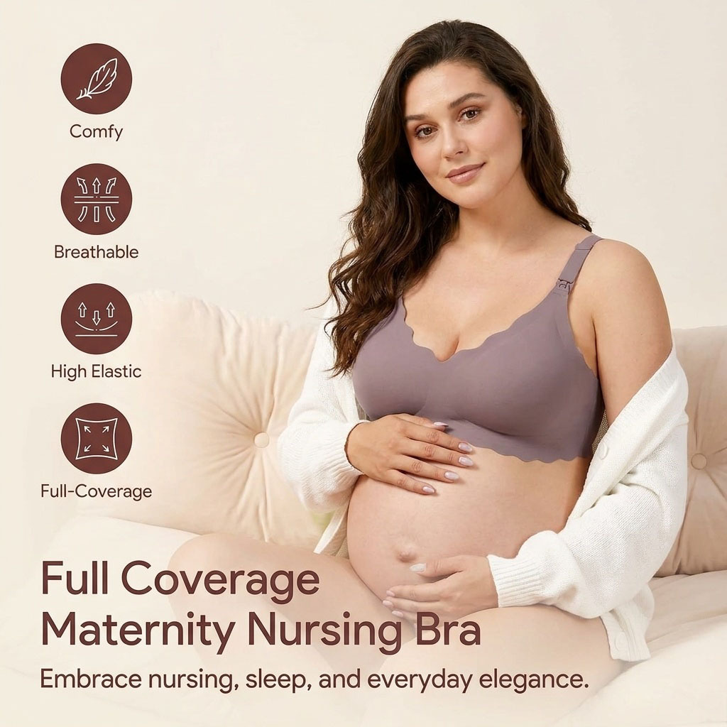 Sutiã de Amamentação Plus Size - Nursing Bra Sleep avaliação e preço