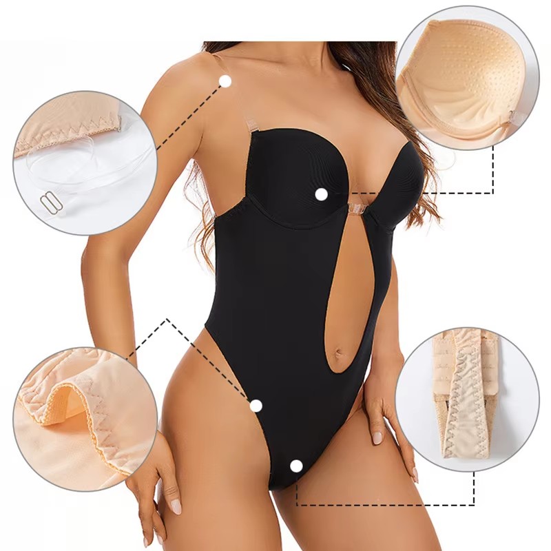 Sutiã Modelador Corporal Sem C - Shapewear Bodysuit Firm avaliação e preço